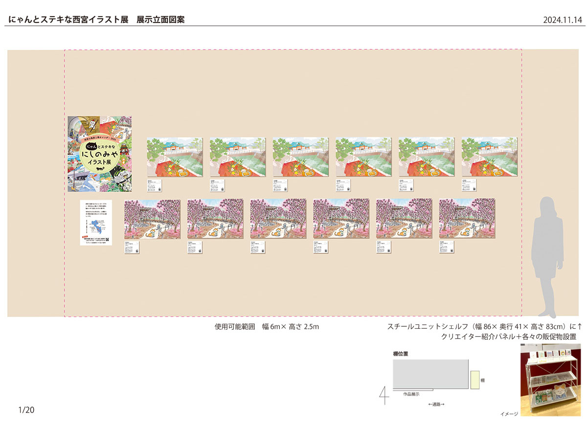 にゃんとステキなにしのみや・無印良品阪急西宮ガーデンズ