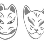 きつねのお面