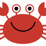 カニのイラスト・かわいい