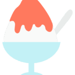 かき氷のイラスト・夏